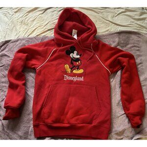 Disneyland Mickey Mouse Red Hoodie Size XS